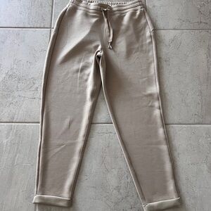 SPANX Air Essentials Beige Ankle Pants - medium